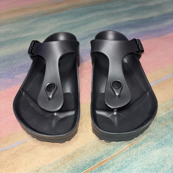 Birkenstock Gizeh Essentials EVA - Metallic Anthracite size 7 / EU 38 - Picture 3 of 9